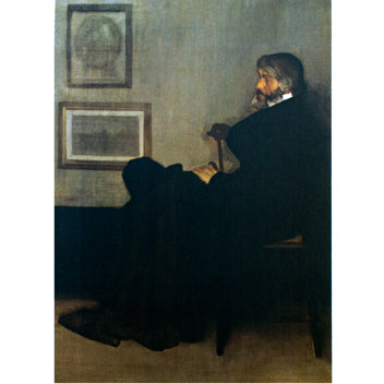 Portrait of Thomas Carlyle Postcard