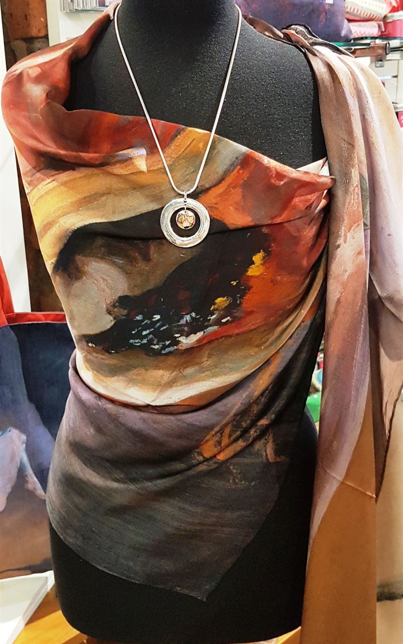 Anna Pavlova Silk Scarf