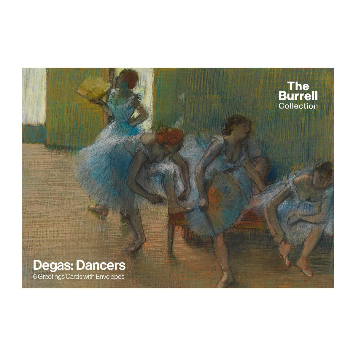 Degas Dancers Greetings Cards - 6 Pack