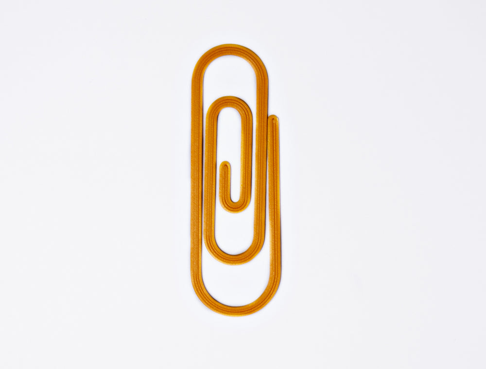Paperclip Bookmark - Blue