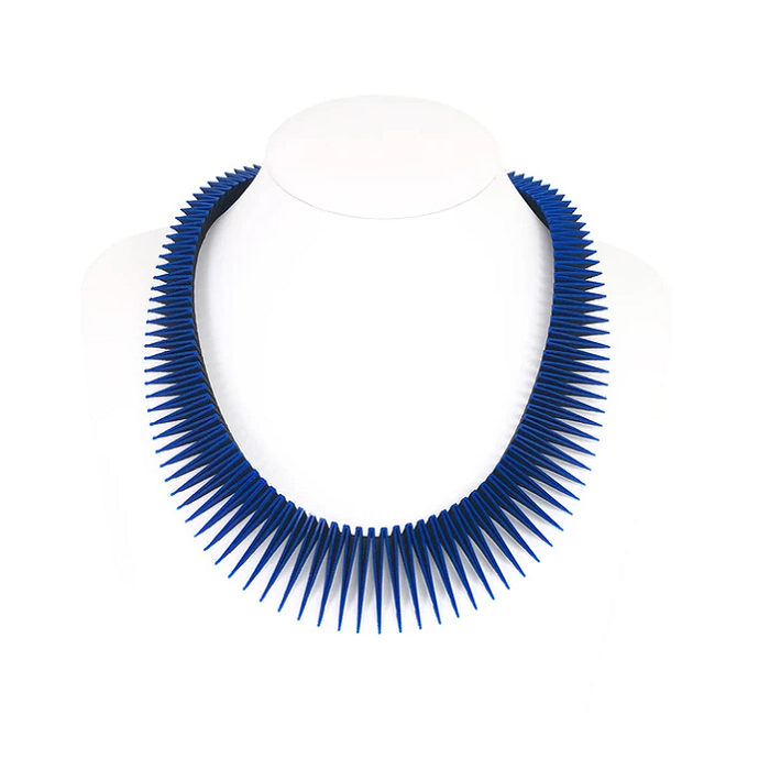 Serpent Necklace - Blue