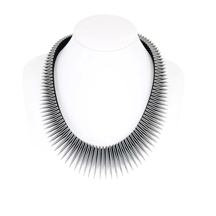 Serpent Necklace - White