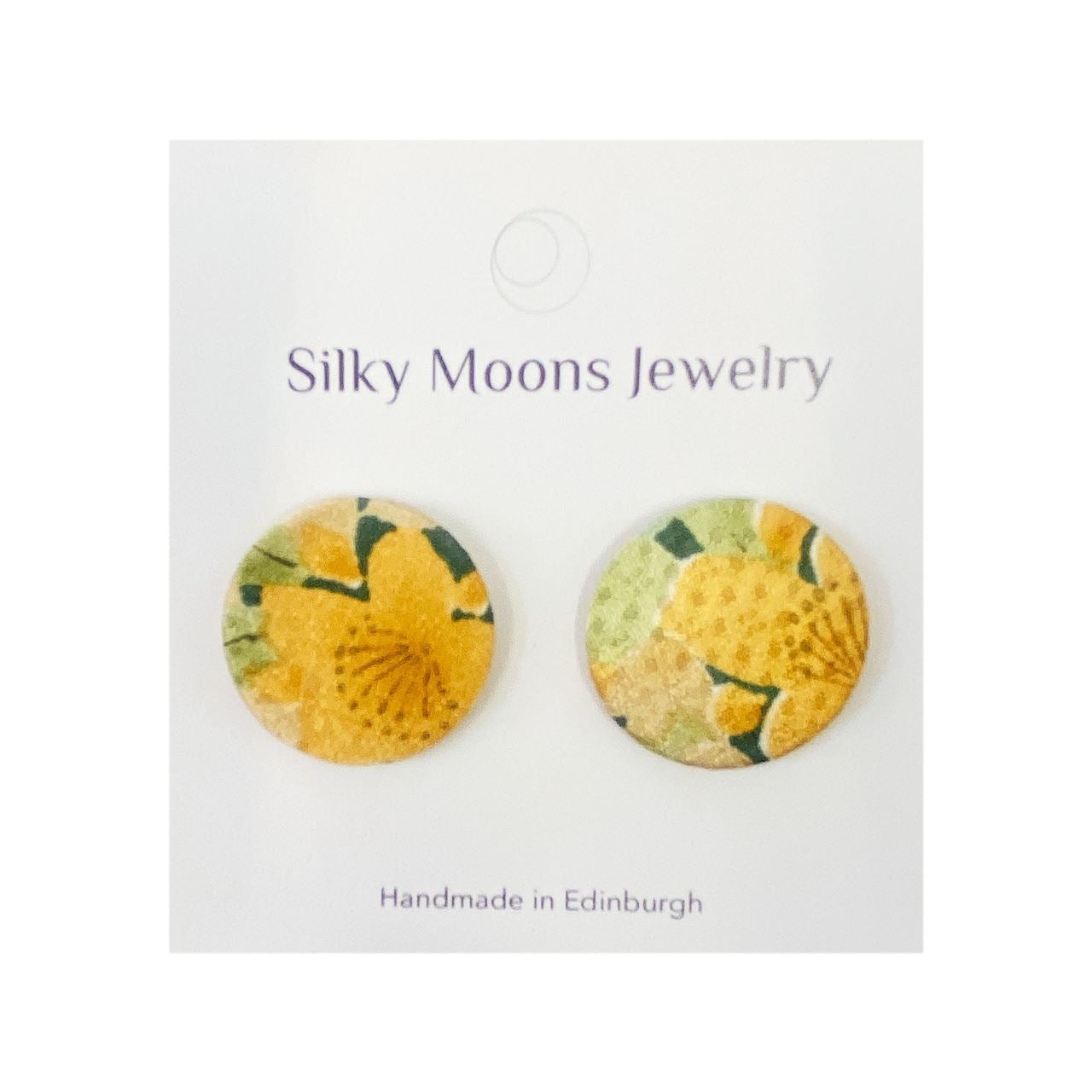 Supermoon Earrings - Yellow