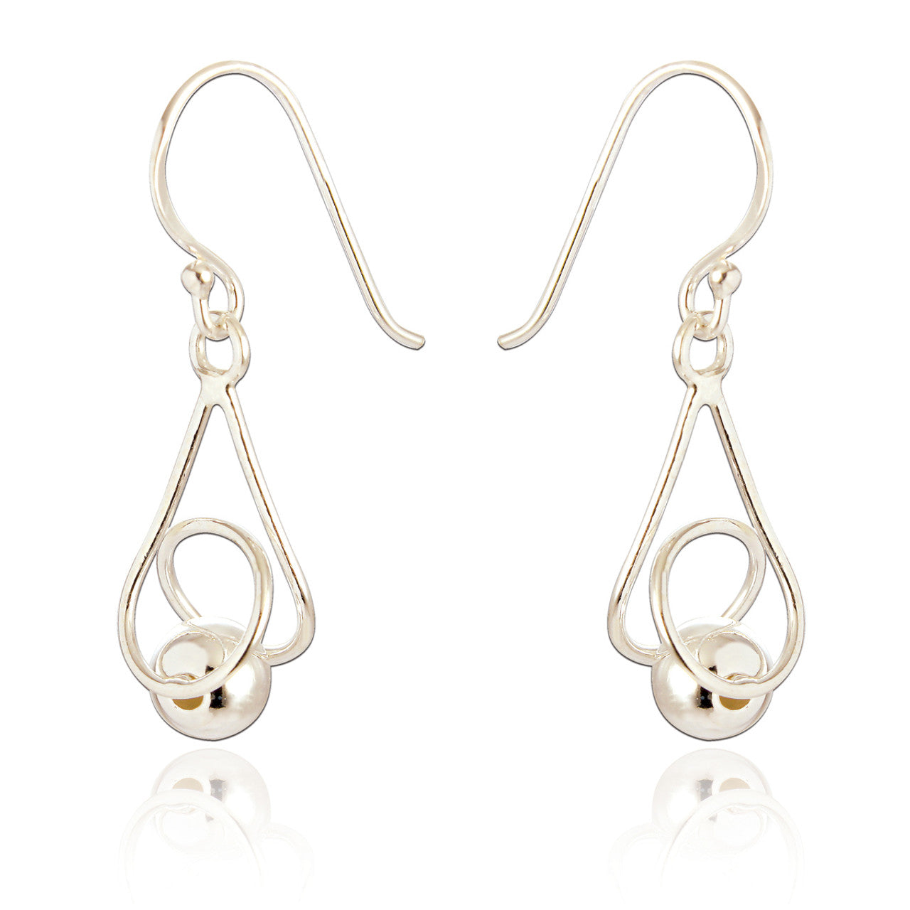 Abigail Silver Drop Earrings