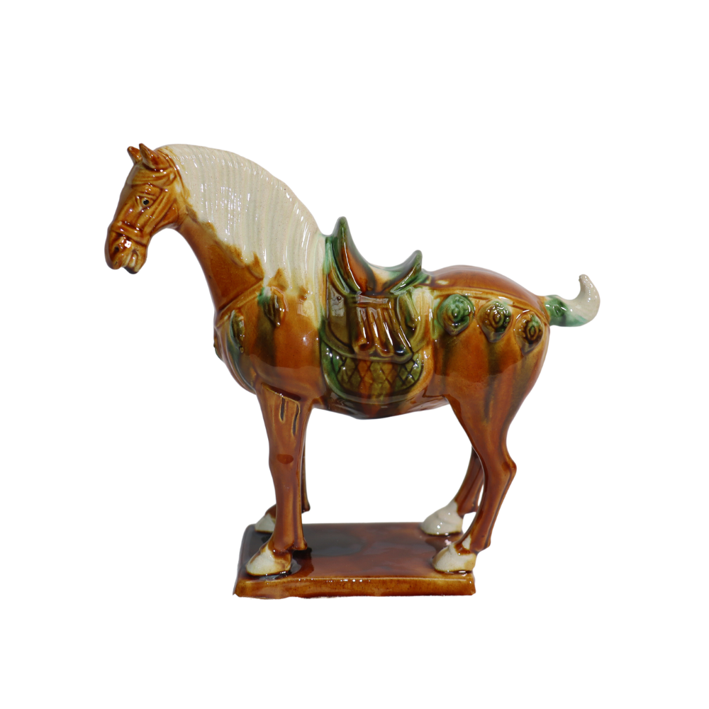 Porcelain Tang Horse Statue