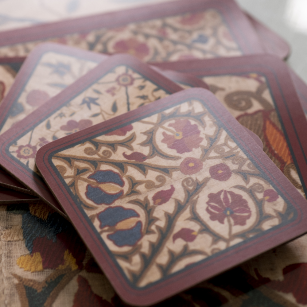 Set of 4 Suzani Coasters