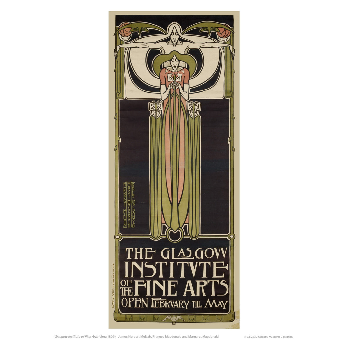 Charles Rennie Mackintosh: Glasgow Institute of Fine Arts Print