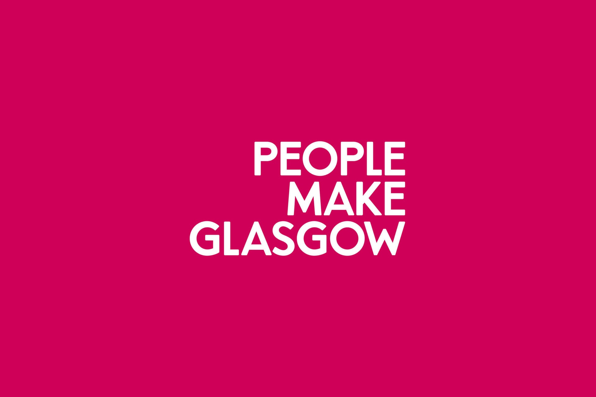People Make Glasgow