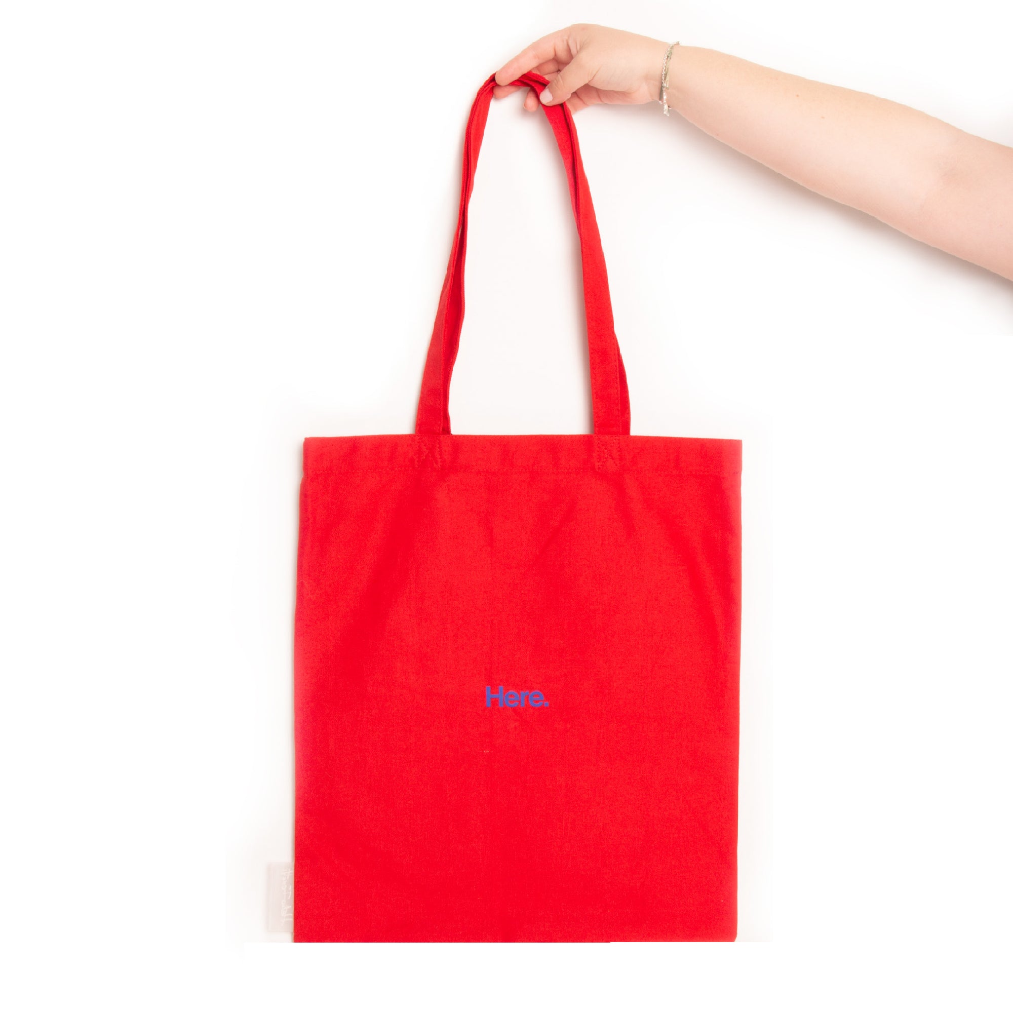 Here & Now Tote Bag - Red