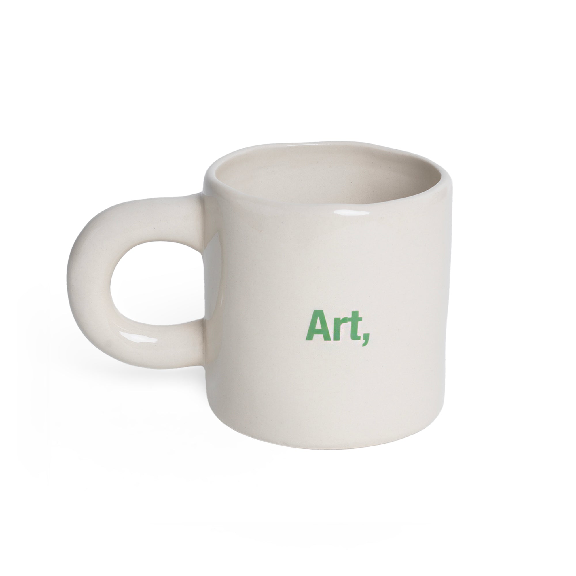 Books & Coffee Mug - Green