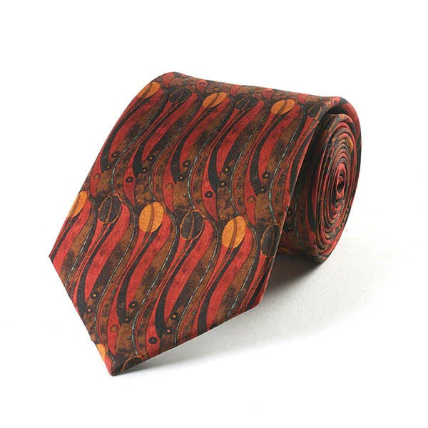 Mackintosh Tulips Silk Tie