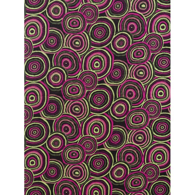 Purple Circles Scarf