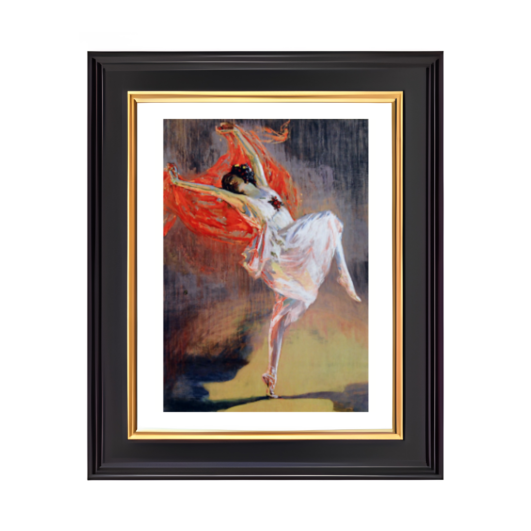 Large Anna Pavlova Framed