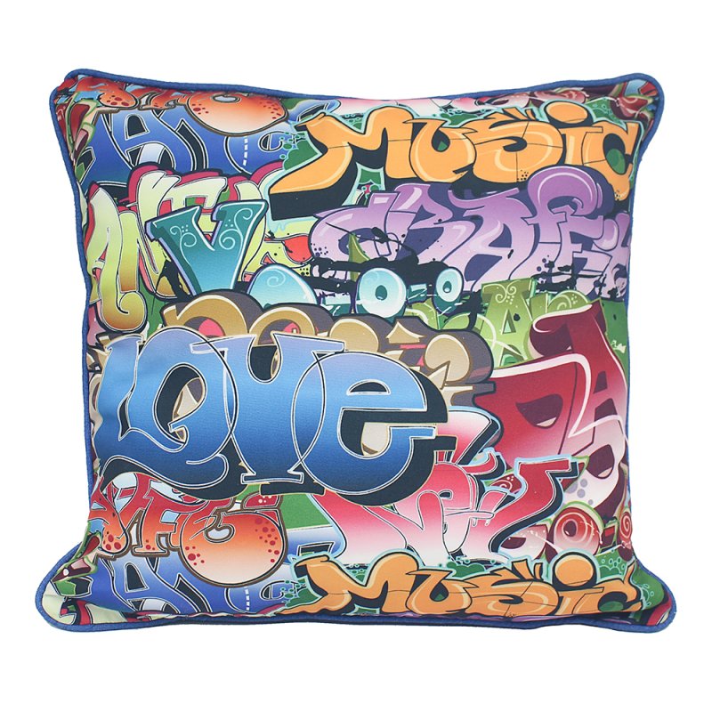 Graffiti Cushion Cover