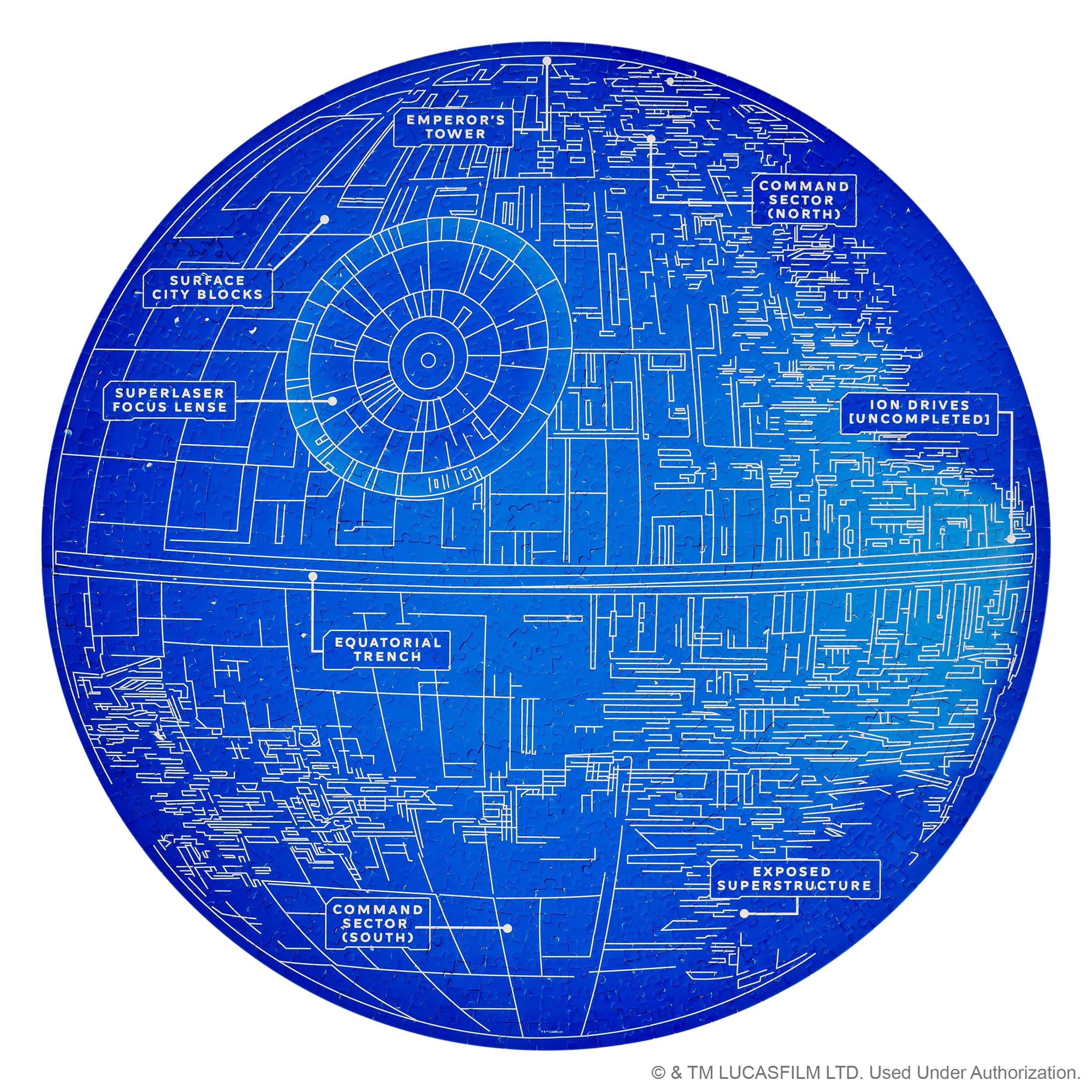 Star Wars: Death Star 1000pc Jigsaw Puzzle