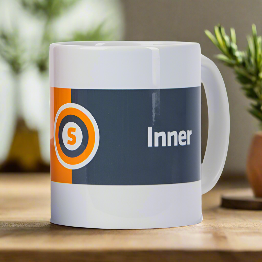 Glasgow Subway Inner Outer Mug