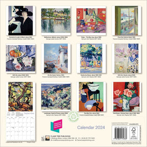 National Galleries Scotland: Scottish Colourists 2024 Calendar