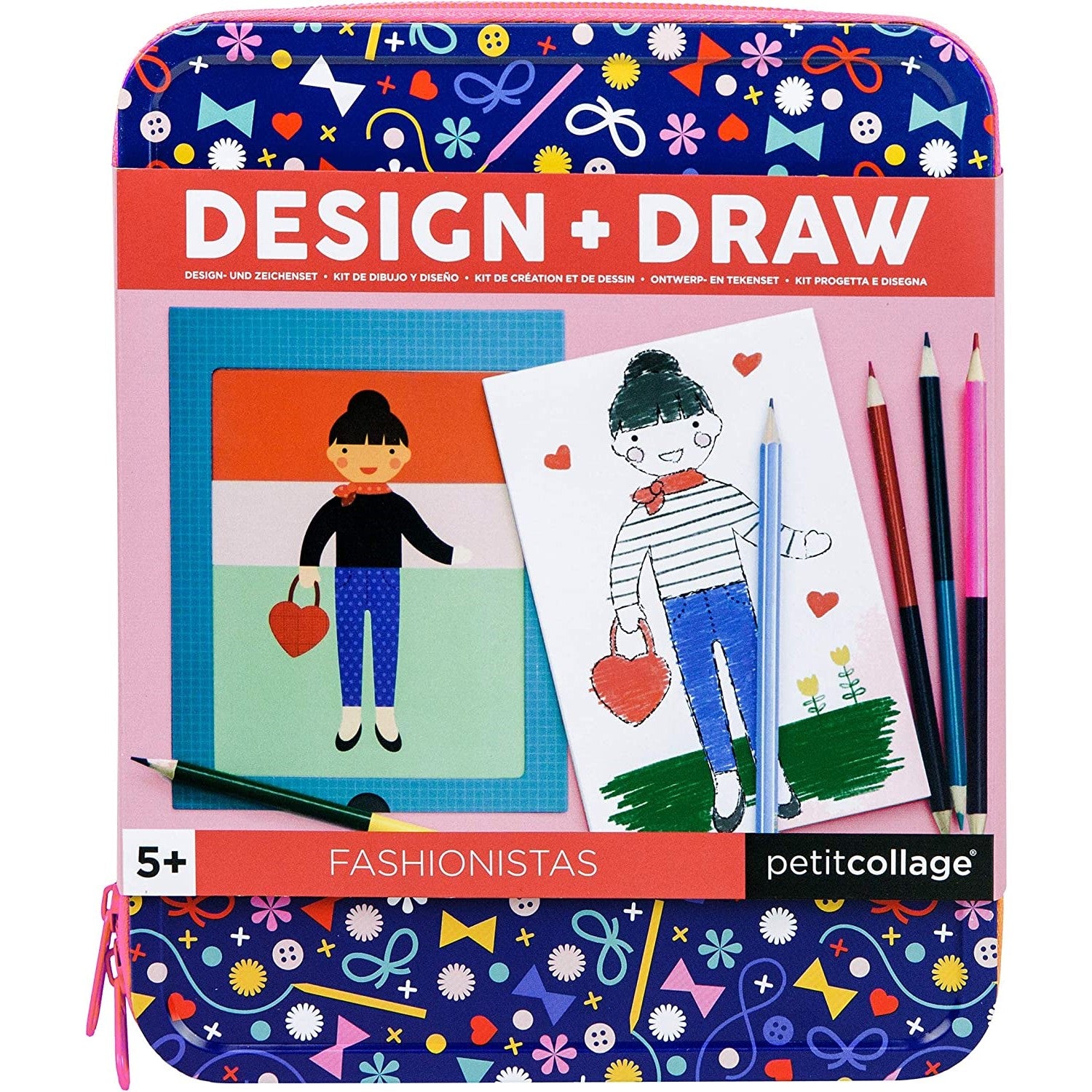 Fashionistas Design & Draw Set