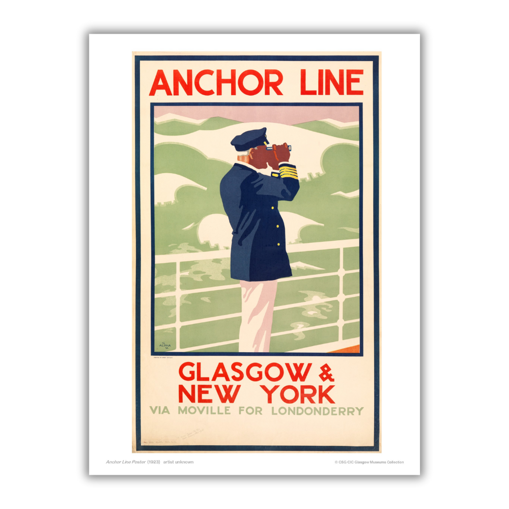 Anchor Line: Captain Print