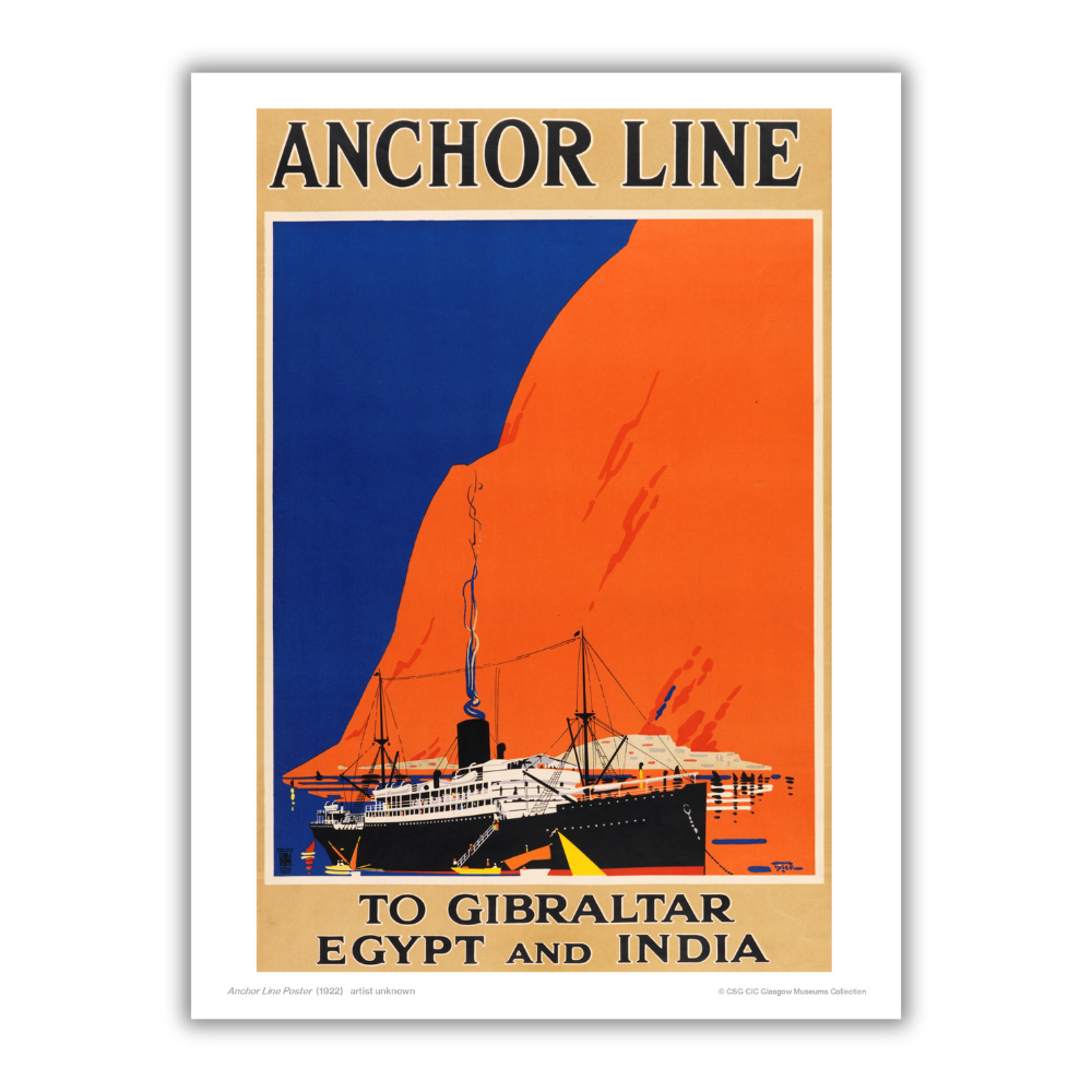 Anchor Line: To Gibraltar, Egypt & India