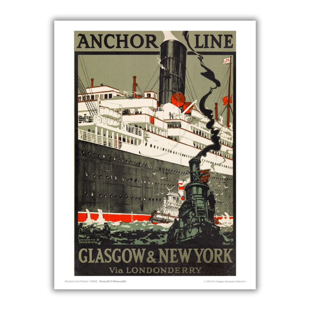 Anchor Line: Glasgow to New York Via Derry/Londonderry