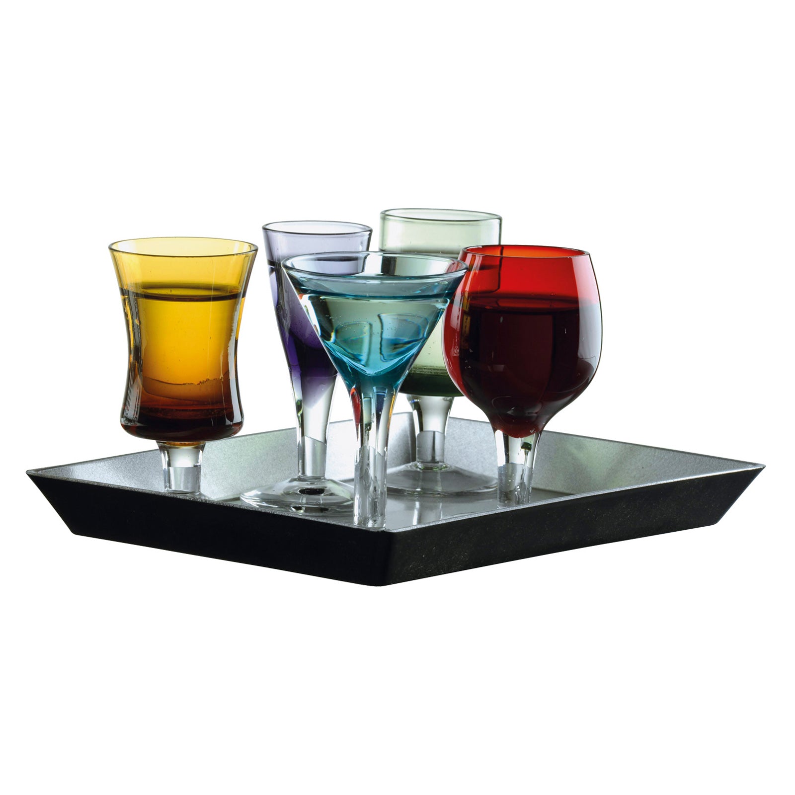 7 Piece Short Stem Liqueur Set