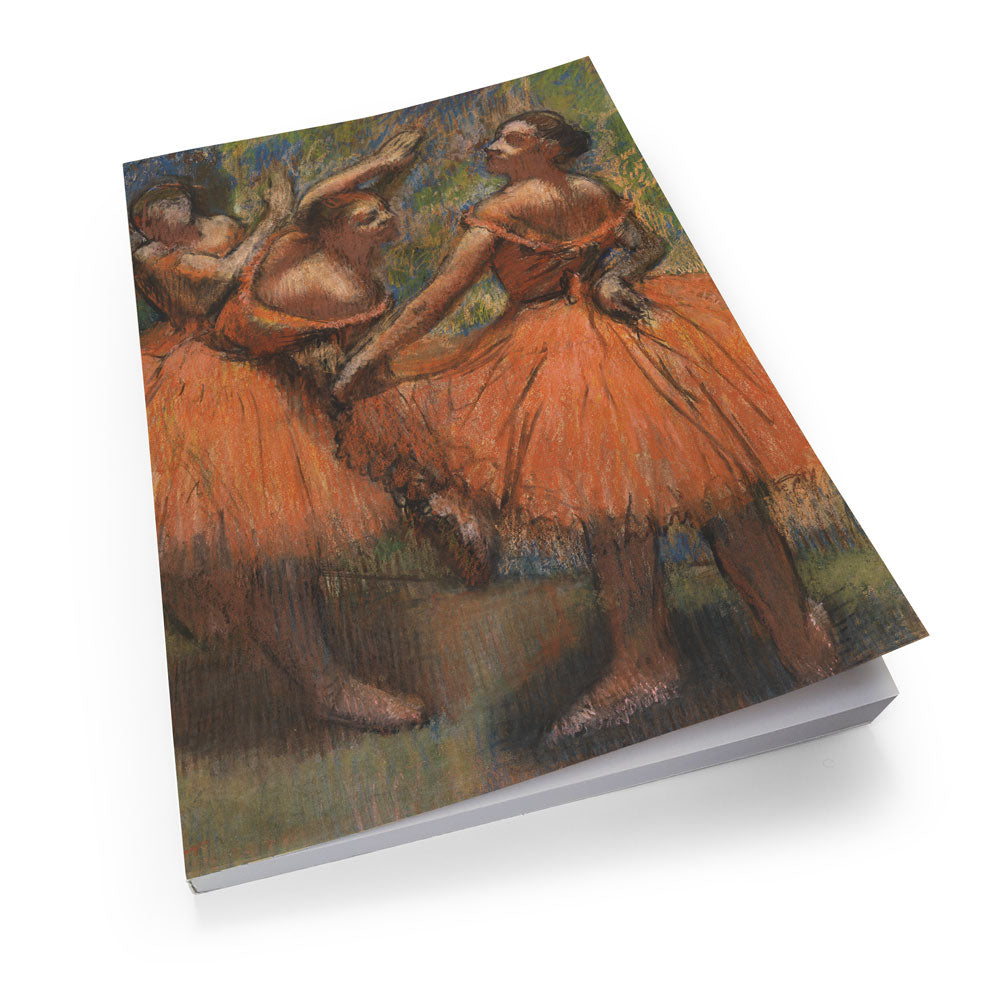 Degas: Red Ballet Skirts Notebook