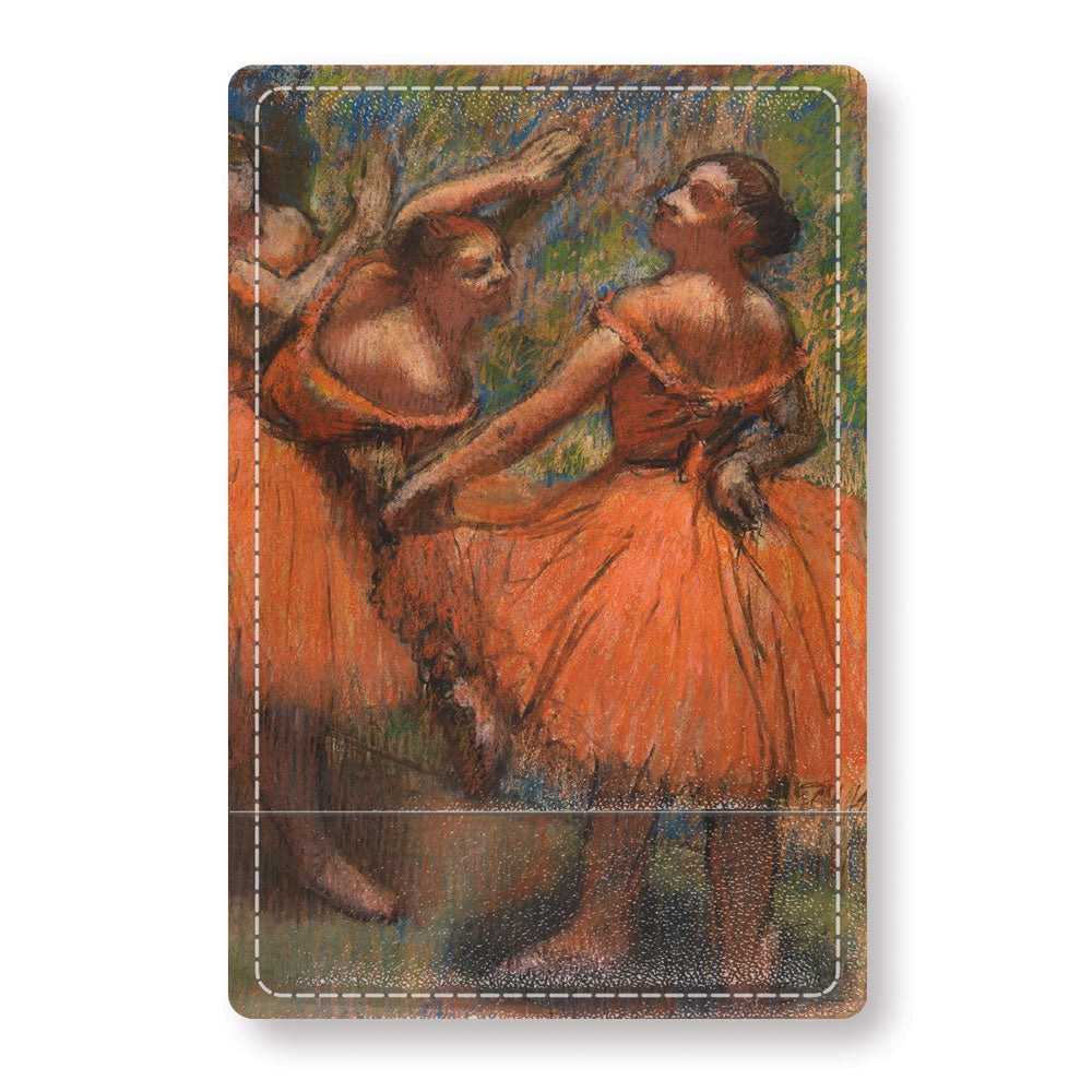 Degas: Red Ballet Skirts Slide Mirror