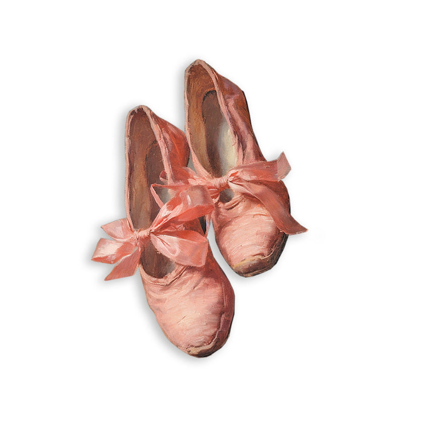 Degas: Ballet Shoes Brooch