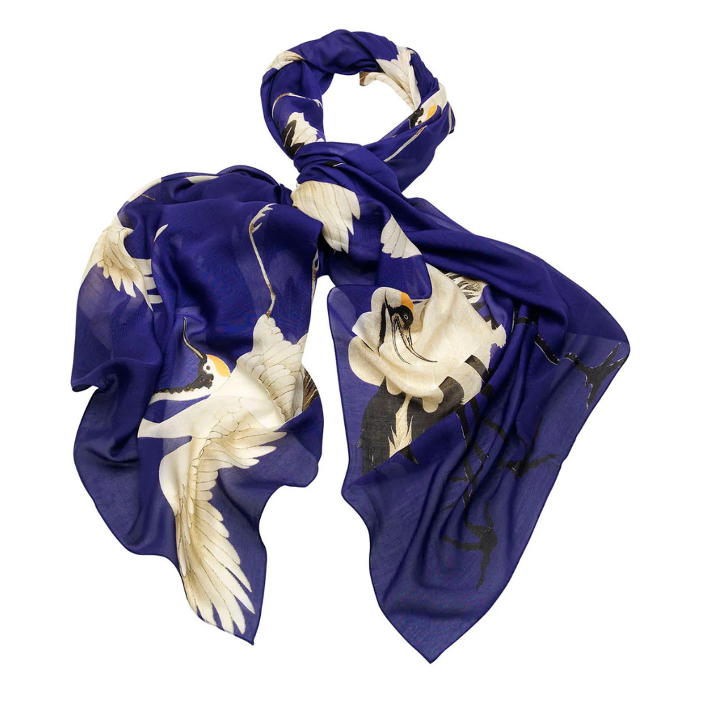 Stork Royal Blue Scarf