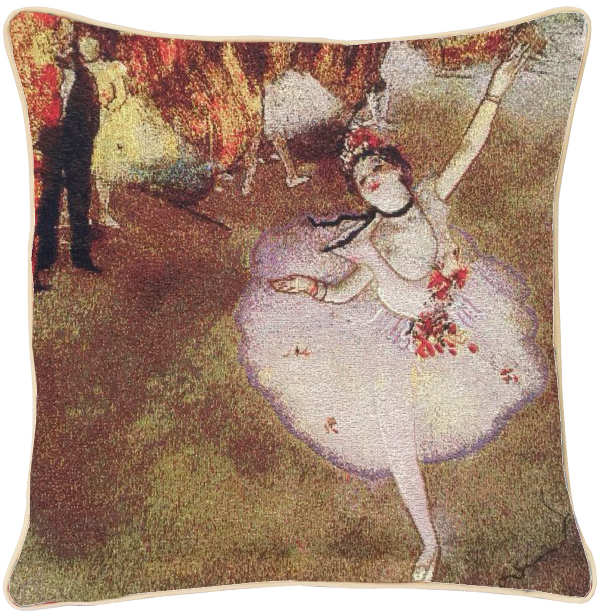 Degas: The Star Tapestry Cushion Cover