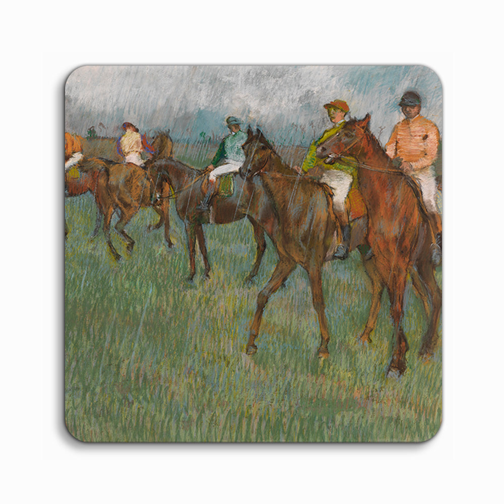Degas: Jockeys in the Rain Coaster