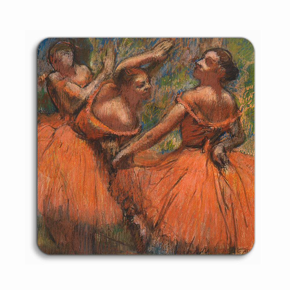 Degas: The Red Ballet Skirts Coaster