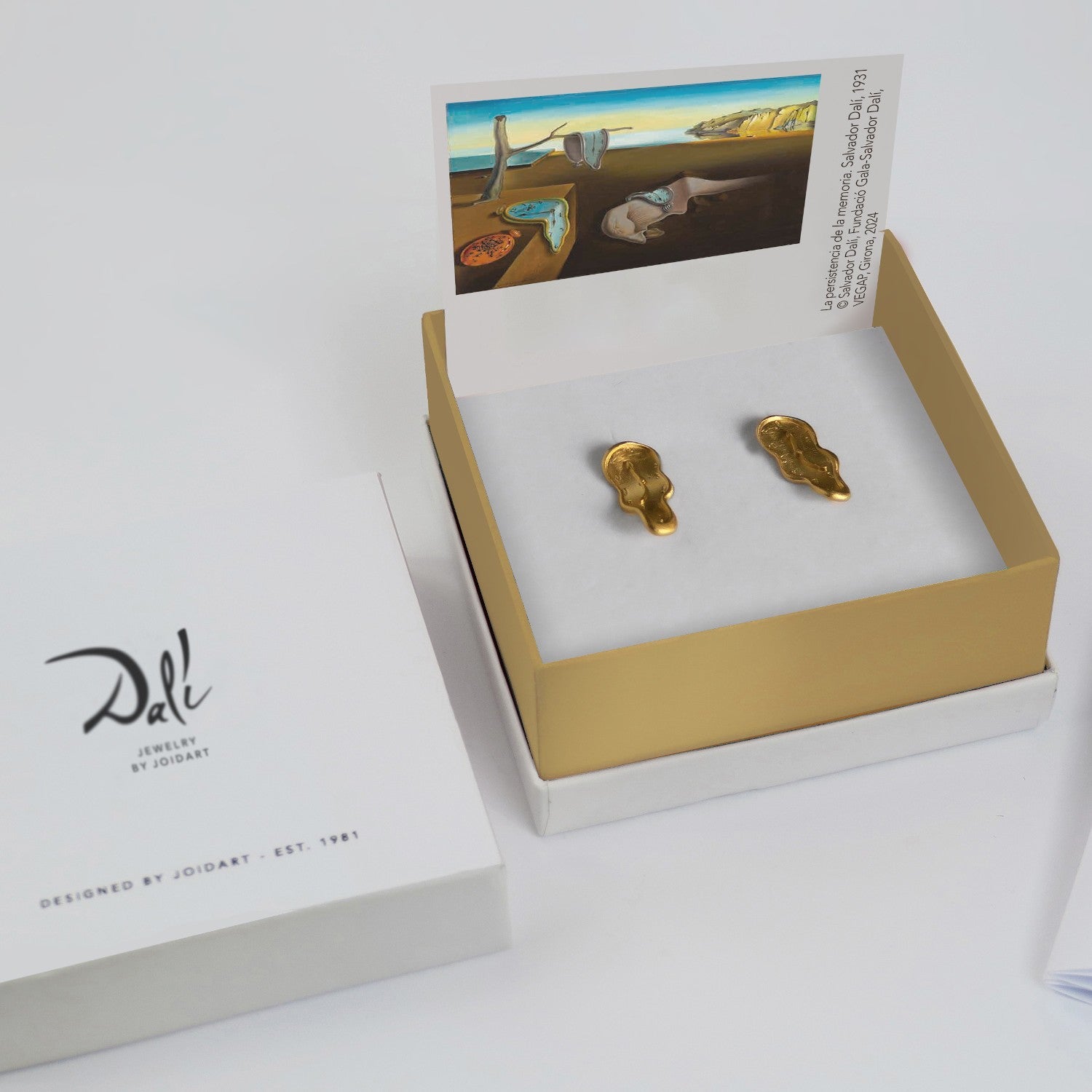 Dali Melting Clock Stud Earrings