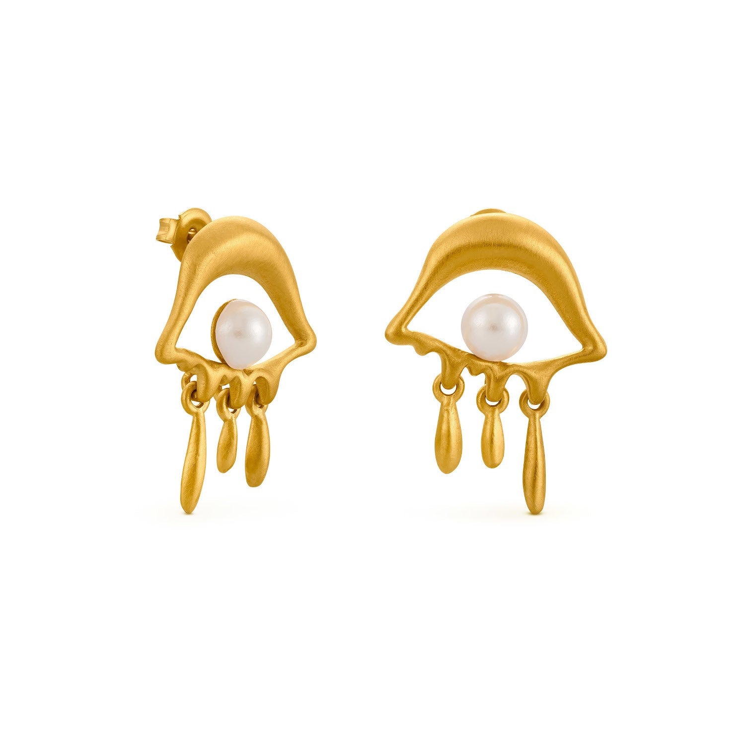 Dali Eye Earrings