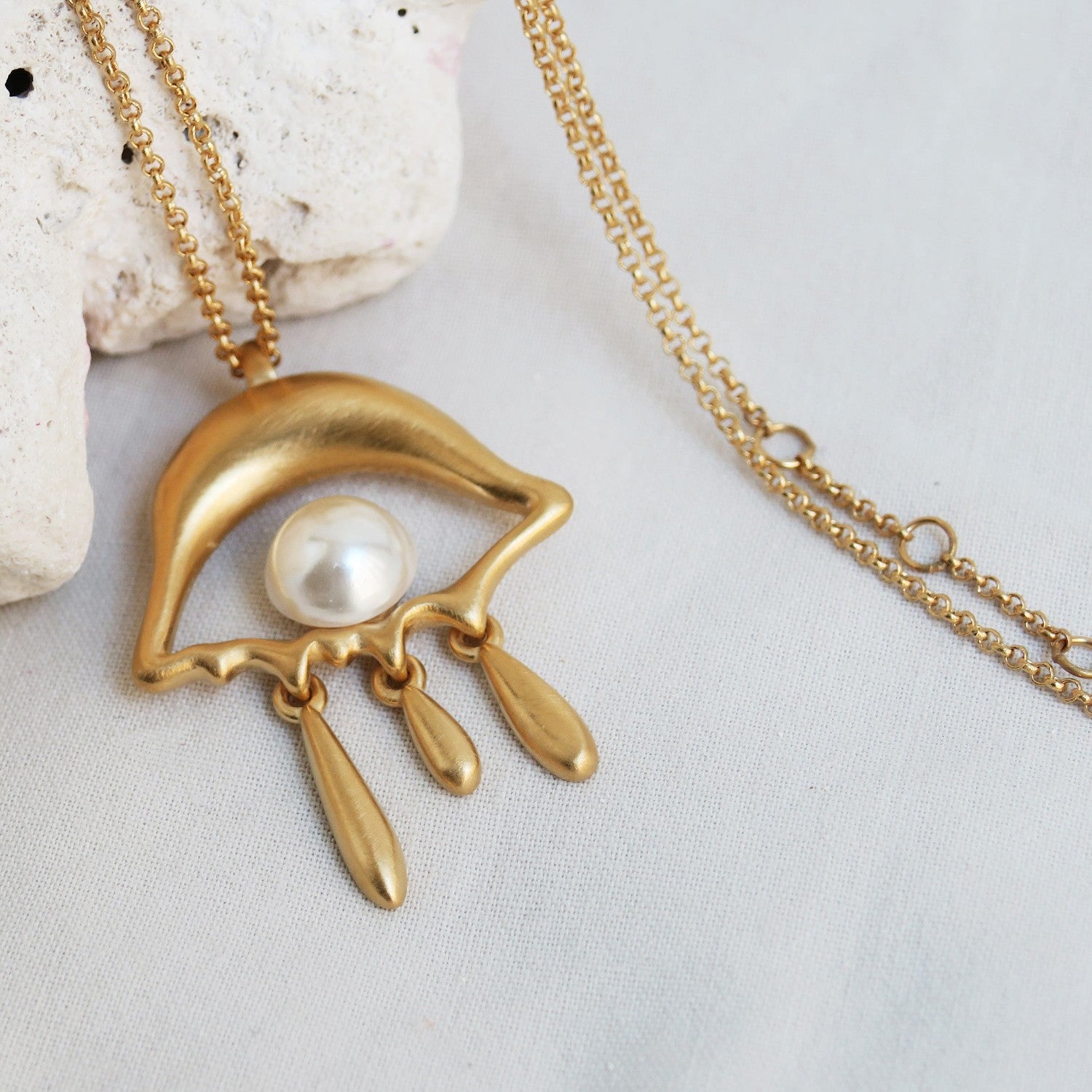 Dali Eye Necklace