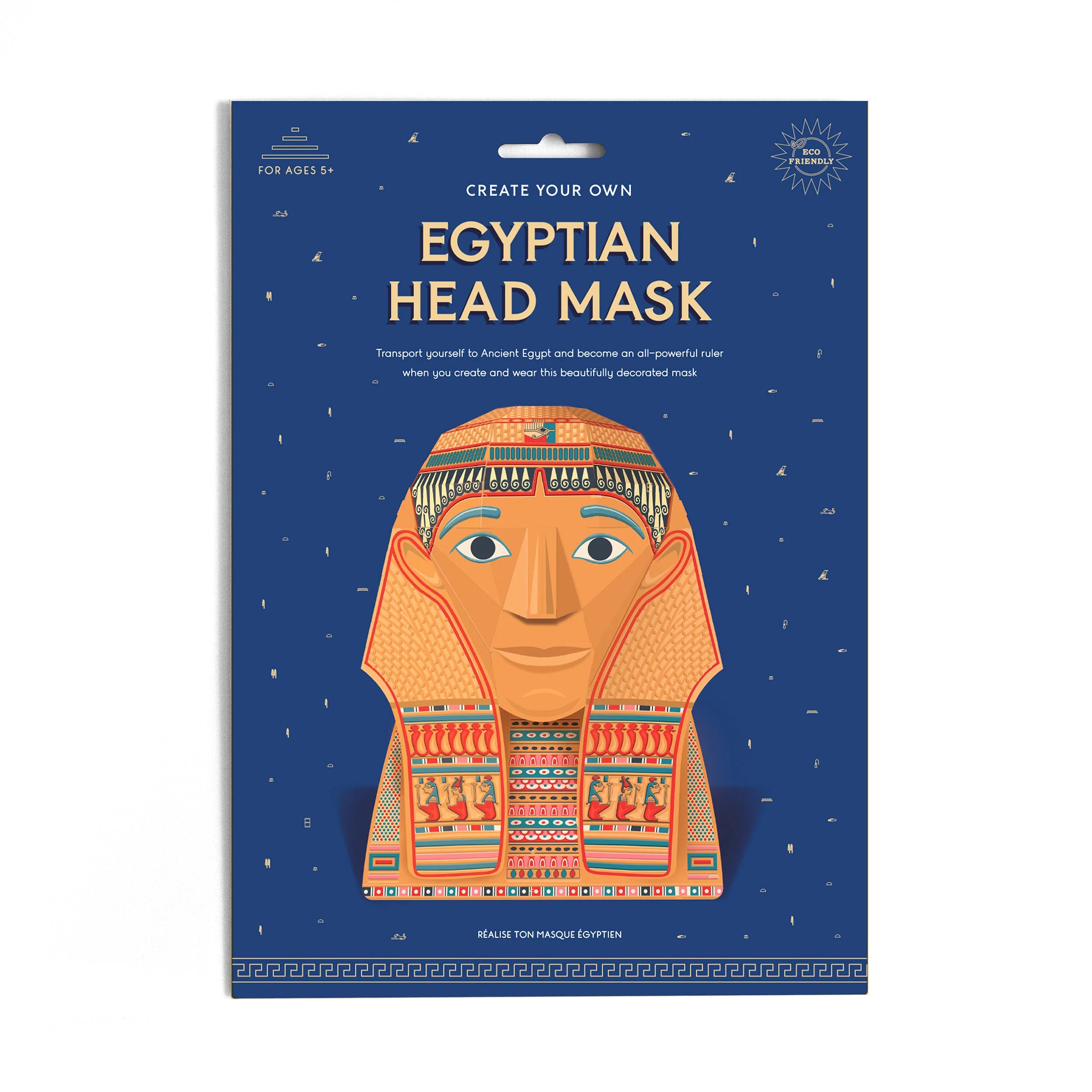 Create Your Own Egyptian Head Mask