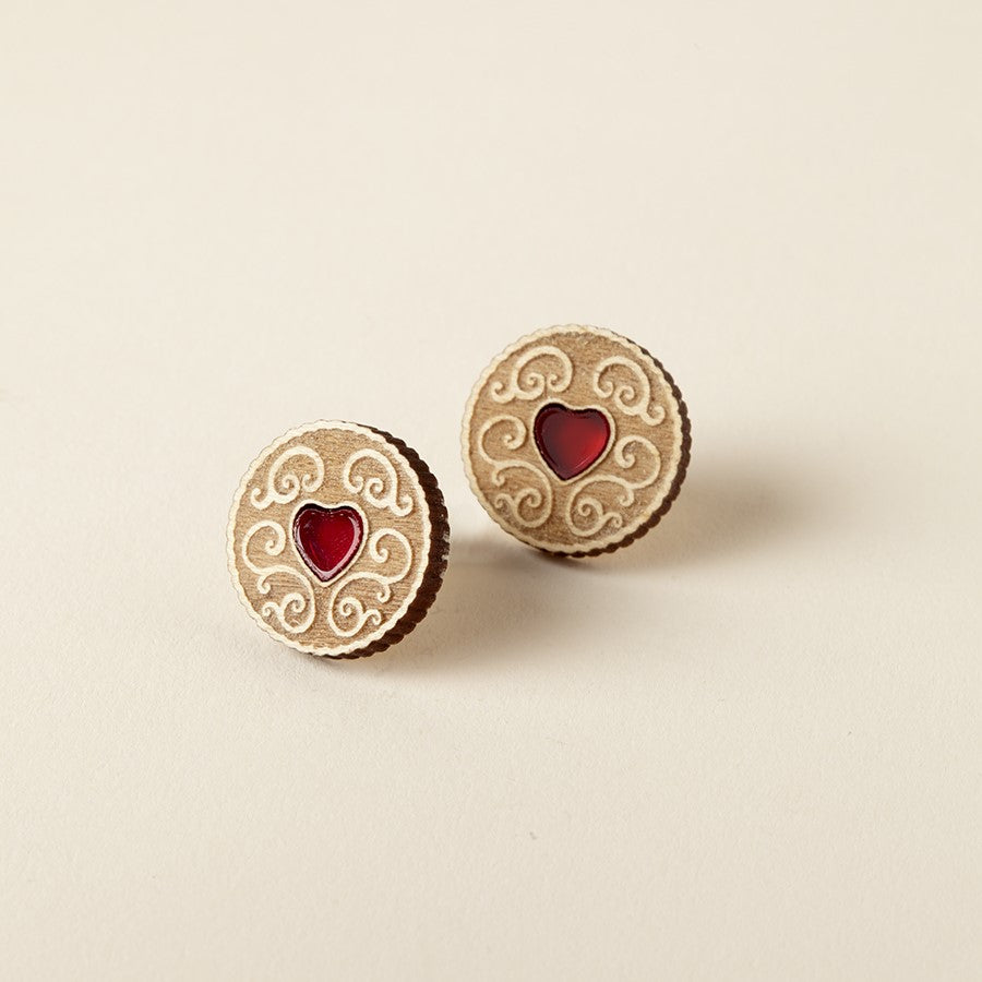 Jammy Dodger Earrings