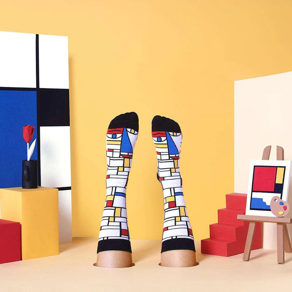 Feet Mondrian Socks