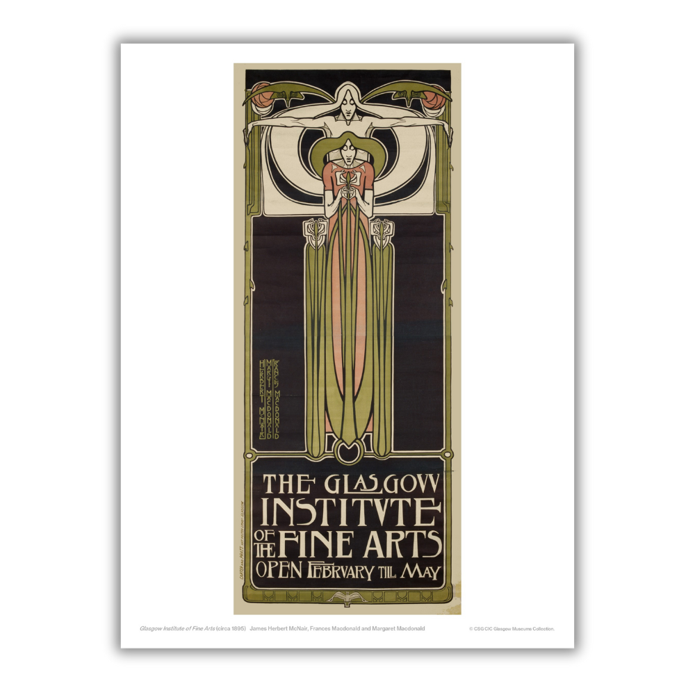 Margaret MacDonald Mackintosh: Glasgow Institute of Fine Arts Print