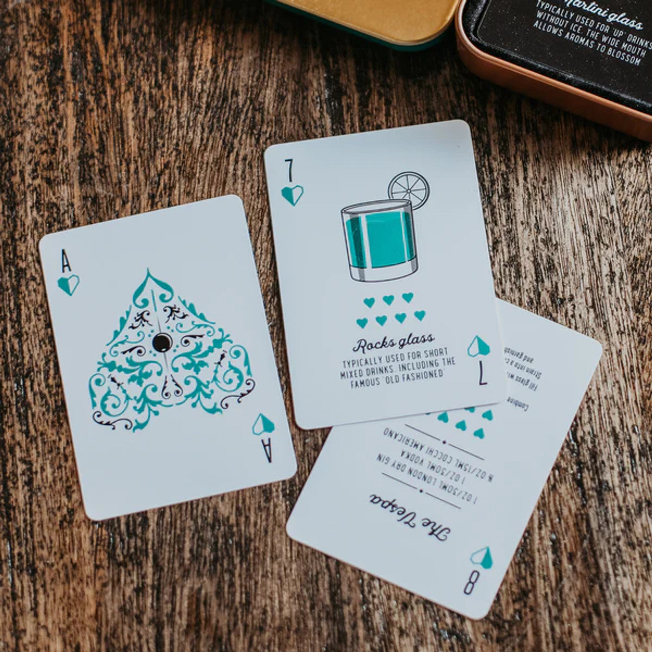 Cocktail Trivia Playing Cards