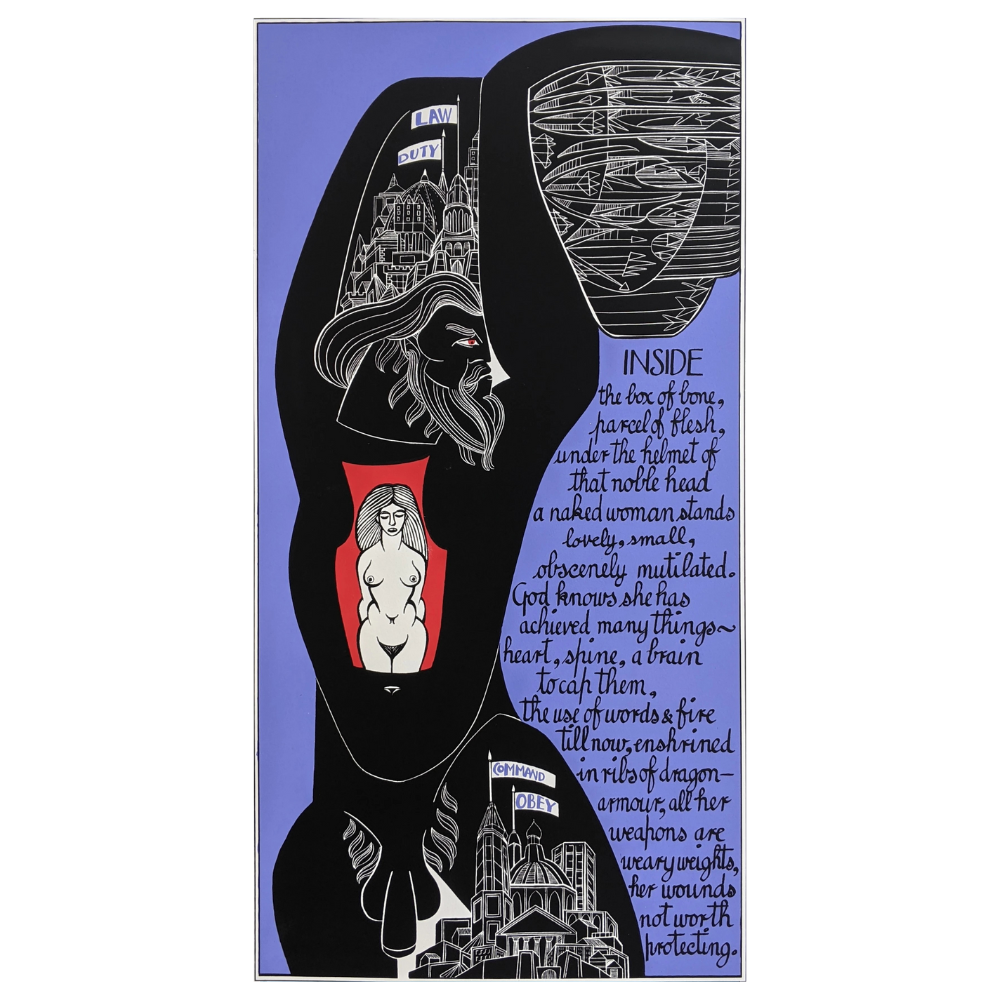 Alasdair Gray: Inside Hand Signed Limited Edition