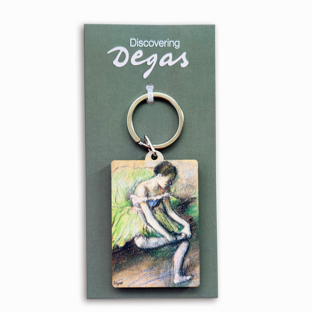 Degas: The Green Dress Keyring