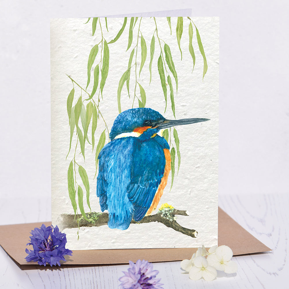 Kingfisher Plantable Seed Card