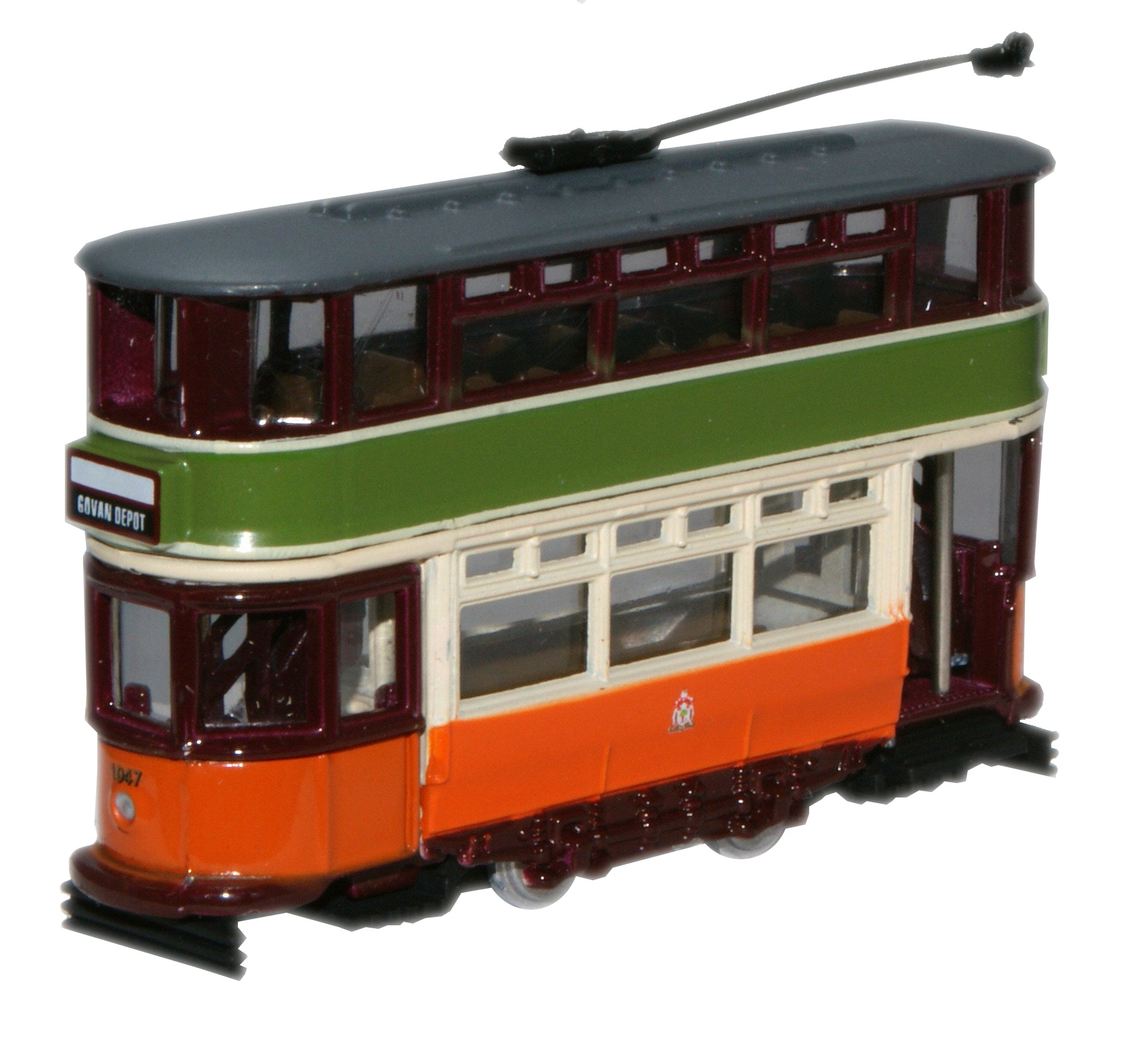 Oxford Diecast Glasgow Tram - 1:148 Scale