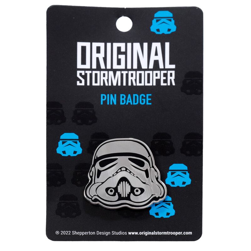 The Original Stormtrooper Helmet Collectable Pin Badge