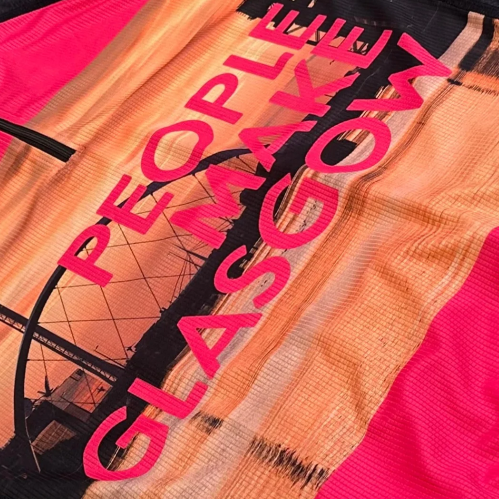 People Make Glasgow Cycle Jersey - Orange