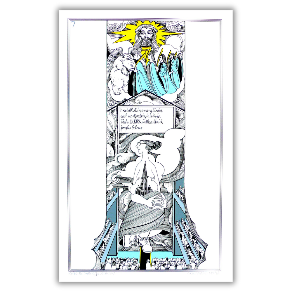 Alasdair Gray: The Scots Hippo 7 Hand Signed Limited Edition