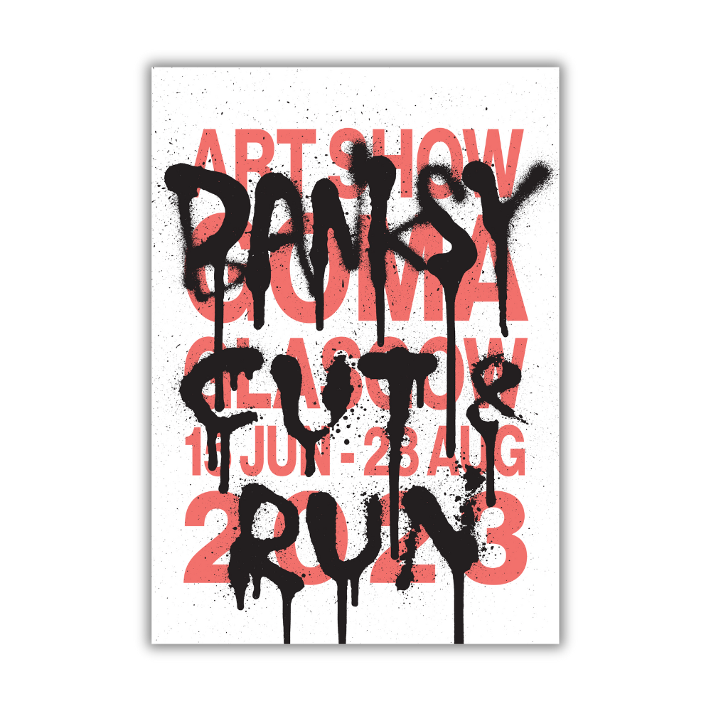 Banksy: Cut & Run Exhibition Posters