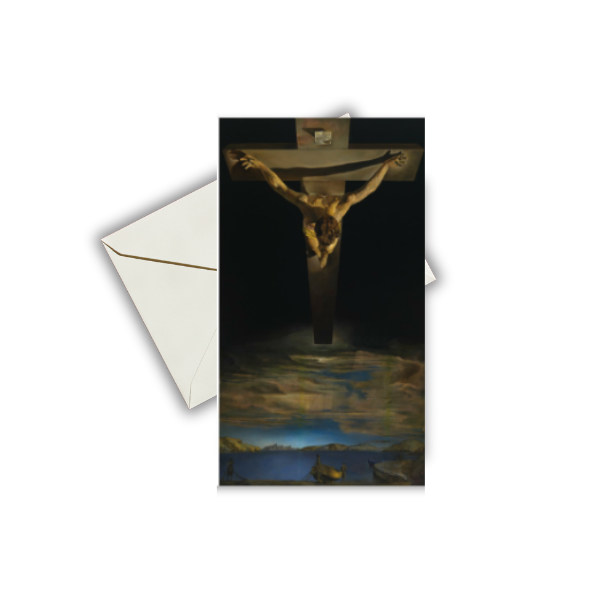 Salvador Dali: Christ of St John of the Cross Folded Card